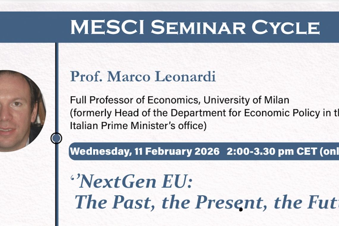 First seminar from our cycle of events